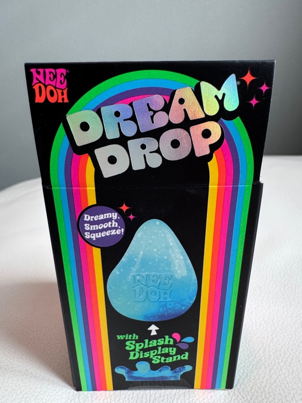 RARE NeeDoh Dream Drop + Stand Pink Squishy TikTok Viral Toy New SHIPS TODAY! - Picture 4 of 7